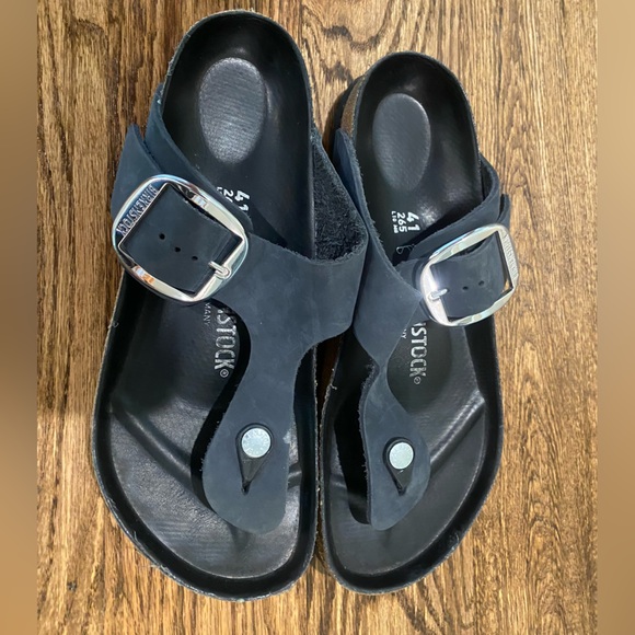 Birkenstock Shoes - Birkenstock Arizona Big Buckle Sandals Black Size 41 🖤
